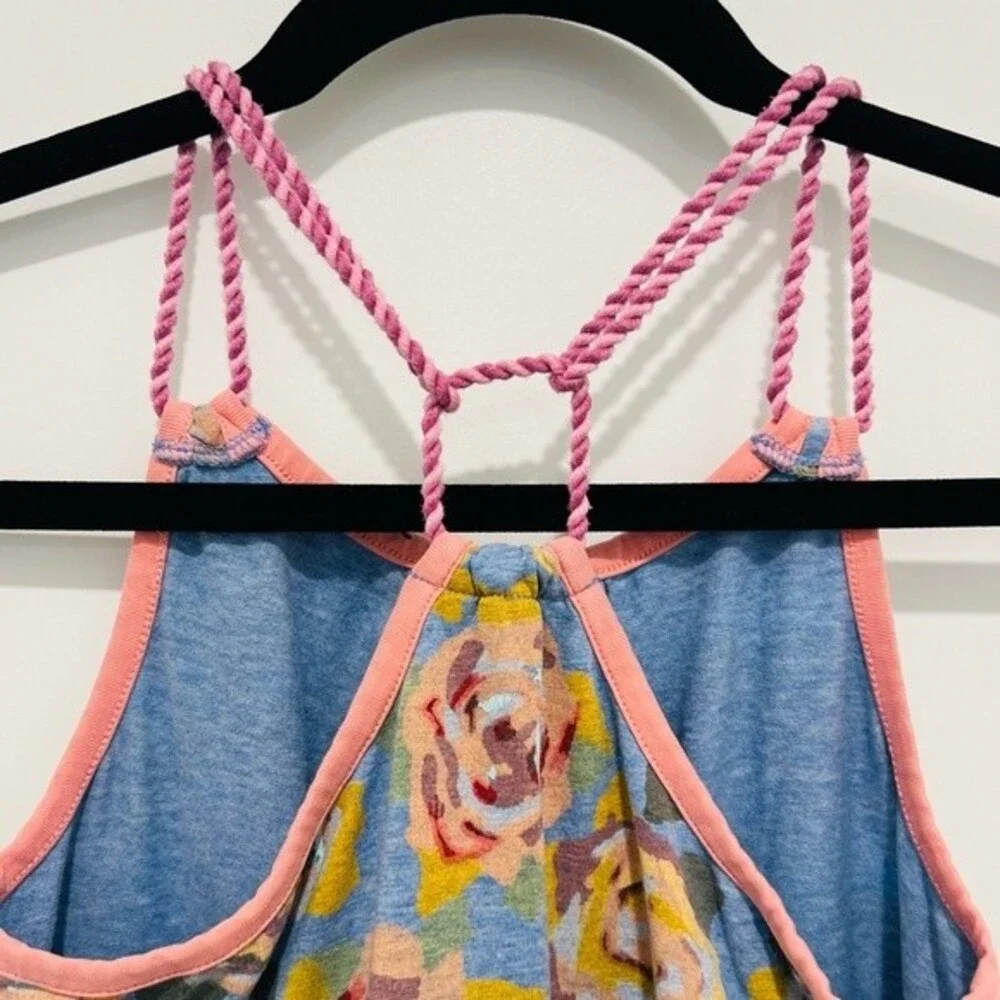 Matilda Jane Girls Twister Tank Adventure Begins in Size 10 Floral Print